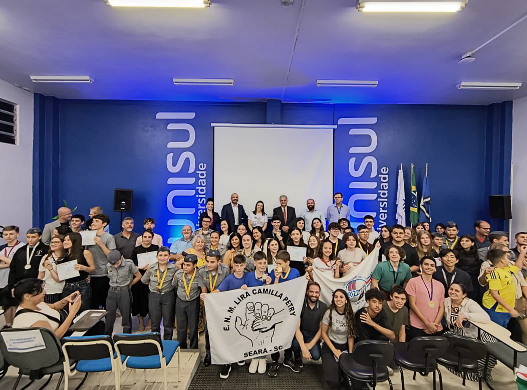 UniSul sedia premiação da XX Olimpíada Catarinense de Química